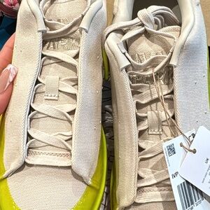 IVY PARK Cream and Lime Athletic Shoes